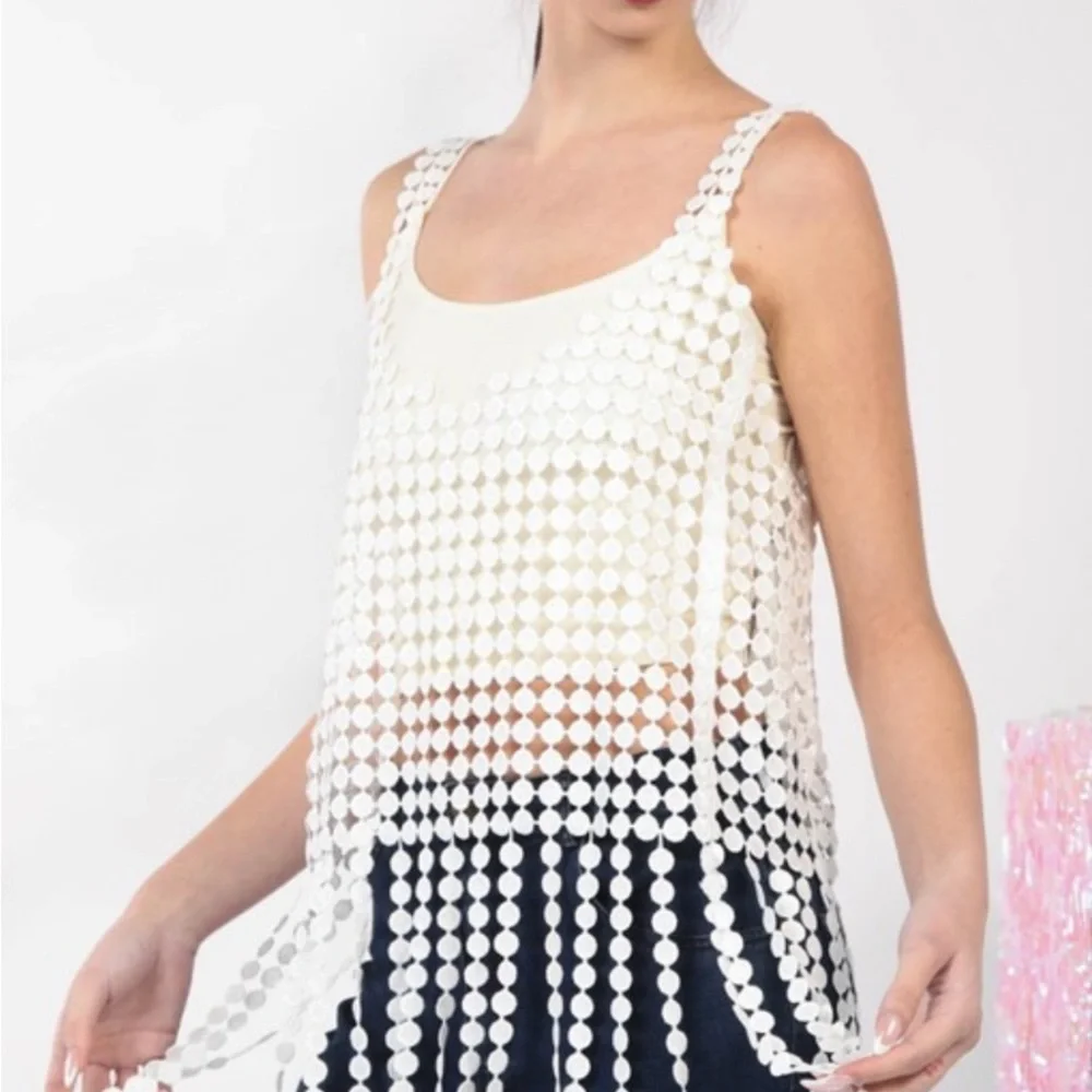 Beach ready crochet tank top 😍 - Picture 11 of 14